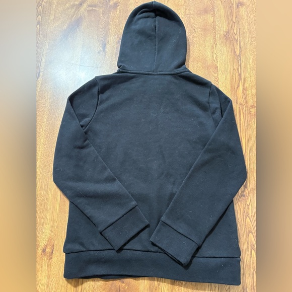 NEW GIRLS BLACK PUMA SWEATSHIRT HOODIE SZ. MED. 10-12 - Picture 3 of 7